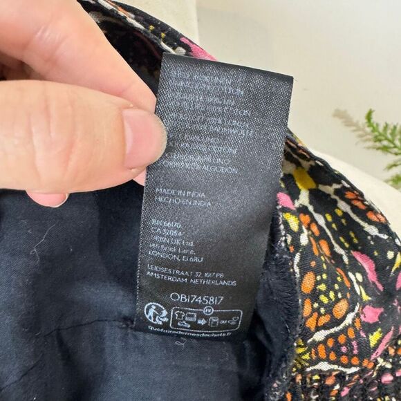 ANTHROPOLOGIE | one-shoulder linen top | medium | linen - Picture 10 of 12